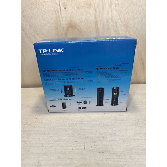 TP-LINK TC-7620 680Mbps Cable Modem - Picture 3 of 6